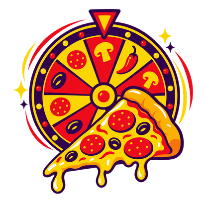 Mystery Wheel Pizza logo