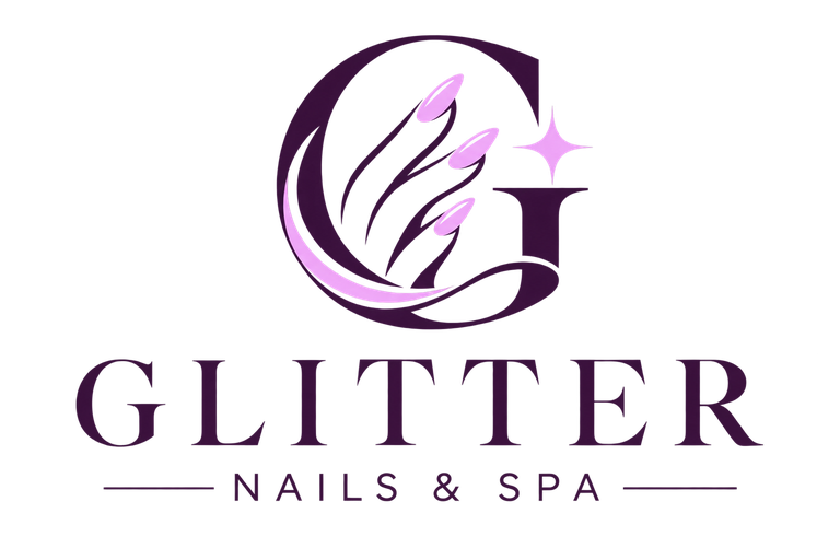 Glitter Nails & Spa logo